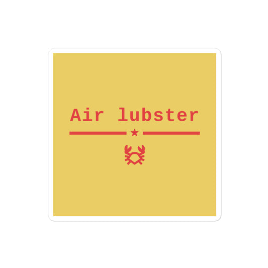 Air Lubster ロゴ ステッカー